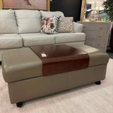 Stressless Leather Ottoman Coffee Table