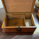 Vintage Wood Trinket Box