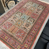3'x5' "Khesti" Persian Silk Rug