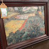 "Blumengarten" by Van Gogh Framed Reproduction