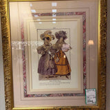 "No. 315" French Fashion Framed Art