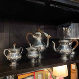 4 Piece Royal Holland Pewter Tea Set
