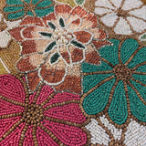 Beaded Floral Table Runner