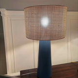Adesso "Sheffield" Table Lamp with Rattan Woven Shade