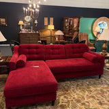 Cindy Crawford "Hanover" Chaise Sofa
