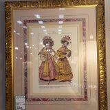 "No. 274" French Fashion Framed Art