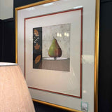Pear & Leaves Framed Art