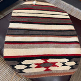 28"x60" Vintage Handmade Wool Throw Rug