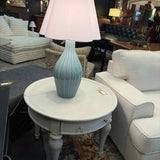 Ceramic Base Lamp w/Tulip Shade