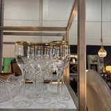 SET of 6 Gorham Wine Glasses