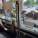 "NEW" Robert Abbey Gold Metal Floor Lamp