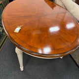 Oval 2 Tone Dining Table