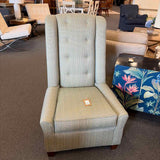 Thomasville High Back Slipper Chair