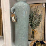 Celadon Green Crackled Finish Vase