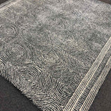6'x6' Safavieh Black & White Rug