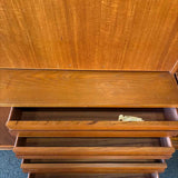 Vintage Mid Century Dammand & Rasmussen Teak Wall Unit