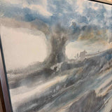 "Celebrate" Abstract Framed Canvas
