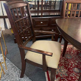 Vaughan Walnut Finish Dining Table Set