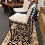 PAIR of Four Hands "Costera" Bar Height Stools