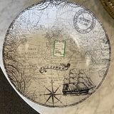 Porcelain Nautical Bowl