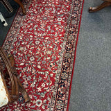 3'x8' Hand Knotted Runner Rug