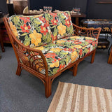 South Pacific Natural Rattan Love Seat