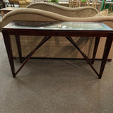Glass Top Console