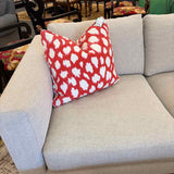 20" Abstract Polka Dot Pillow