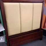 TWIN Leather & Wood  Bed