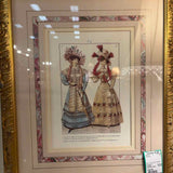 "No. 154" French Fashion Framed Art
