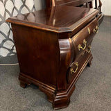 Century Mahogany 2 Drawers Nightstand