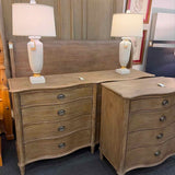 KING Restoration Hardware "Empire Rosette" Bed