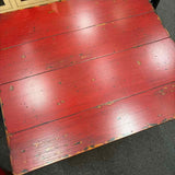 Red Accent Cabinet