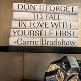 Carrie Bradshaw Quote Book Set