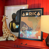 "Africa by Air" Framed Poster