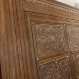 KING Drexel Heritage "Bel Aire" Solid Oak Bed