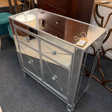 Mirrored Accent Cabinet