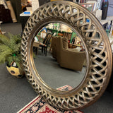 Bassett Resin Framed Round Mirror