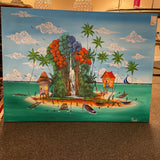 Original Belizean Artist Canvas
