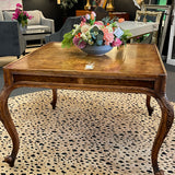43" Square John-Richard Burl Walnut Table