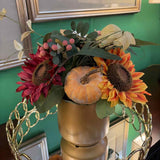 AUTUMN COLLECTION - Grandin Road Pumpkin Floral Centerpiece
