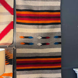 28"x60" Vintage Handmade Wool Throw Rug