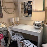 Bellini Arched Rectangular Wood Framed Mirror
