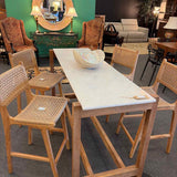 PAIR of  Hati "Bali" Counter Height Stools