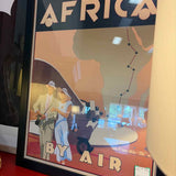 "Africa by Air" Framed Poster