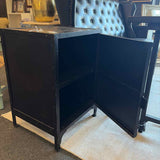 Restoration Hardware Cast Iron End Table