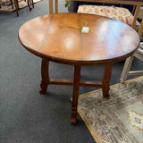34" Round Henredon Accent Table