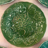 Majolica Style Leaf Plate