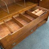 Vintage Henredon "Regiment" Campaign Style Gentlemen's Chest