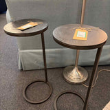 Williams Sonoma Metal Drink Table